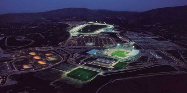 Sport venue MARKOPOULO OLYMPIC EQUESTRIAN CENTRE for the team training